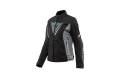 Chaqueta Dainese VELOCE D-DRY LADY COLOR Negro-Gris-Blanco