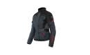 Chaqueta Dainese TEMPEST 3 D-DRY LADY COLOR negro-rojo