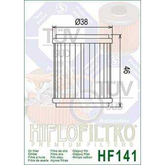 FILTRO ACEITE HIFLOFILTRO HF141