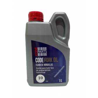 CODE MOTO FORK OIL SINTÉTICO 10W 1 LITRO