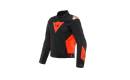 Chaqueta Dainese ENERGYCA AIR TEX Color negro-rojo