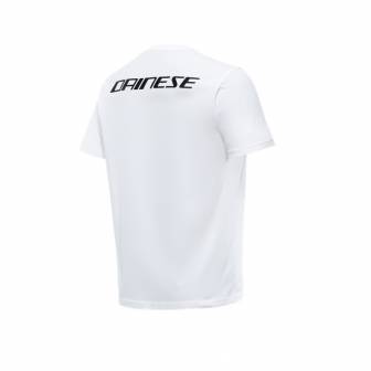 Camiseta Dainese LOGO BLANCO/NEGRO