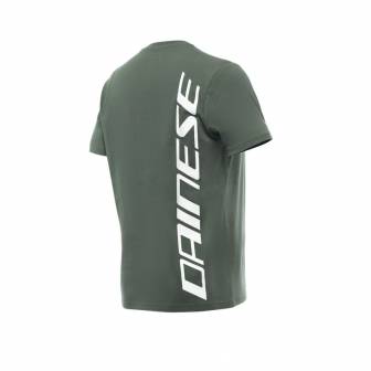 Camiseta Dainese BIG LOGO VERDE/BLANCO