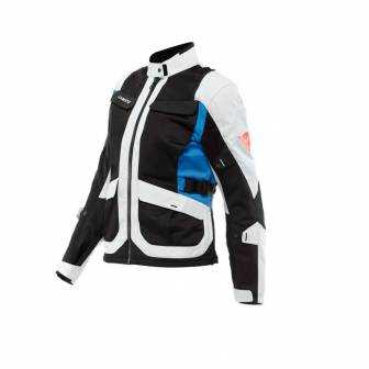 Chaqueta Dainese DESERT LADY GLACIER GRAY/BLACK/PERFORMANCE-BLUE