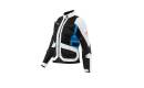 Chaqueta Dainese DESERT LADY GLACIER GRAY/BLACK/PERFORMANCE-BLUE Color Negro-Azul-Blanco