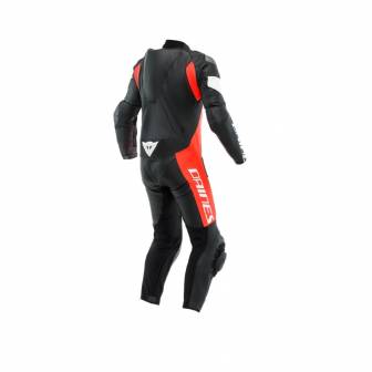 Mono Dainese TOSA 1PC LEATHER NEGRO/ROJO/BLANCO