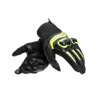 Guantes Dainese MIG 3 BLACK/FLUO-YELLOW