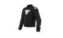 Chaqueta Dainese ENERGYCA AIR TEX BLACK/WHITE Color negro-blanco