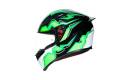 Casco AGV K-1 KRIPTON BLACK/GREEN Color Negro-Verde