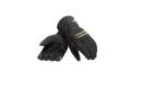 Guantes Dainese PLAZA 3 D-DRY BLACK/BRONZE-GREEN COLOR Negro/Verde