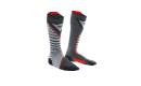 Calcetines Dainese THERMO LONG COLOR negro-rojo