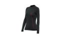 Camiseta térmica Dainese THERMO LS LADY COLOR negro-rojo