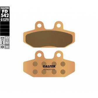 PASTILLAS FRENO GALFER FD542-G1370 MOTO (sinterizado)