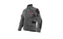 Chaqueta Dainese SPLUGEN 3L D-DRY IRON/BLACK Color negro-rojo