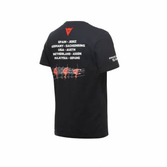 Camiseta Dainese RACING BLACK