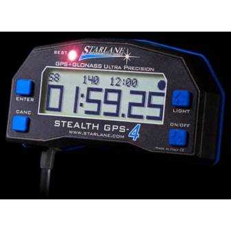 Lap Timer Cronómetro GPS Starlane Sigilo GPS-4 Lite