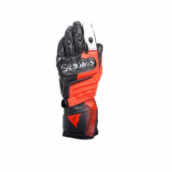 Guantes Dainese CARBON 4 LONG BLACK/FLUO-RED