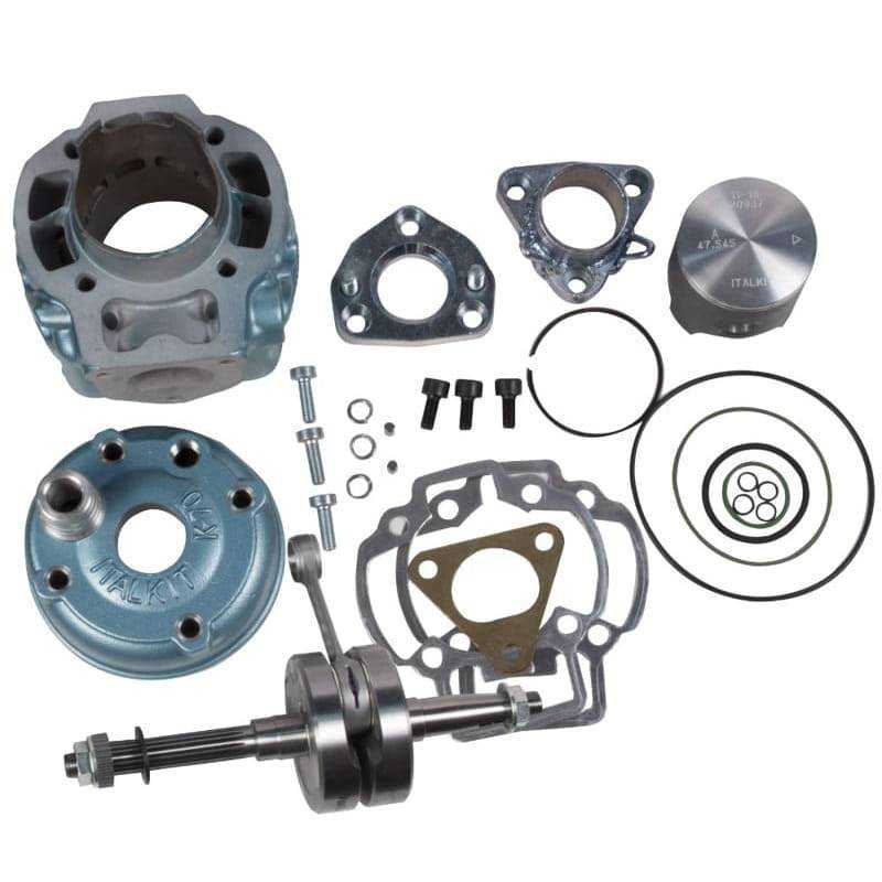 Kit cilindro y cigüeñal ITALKIT 70cc Piaggio scooter K.64.705.GR