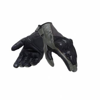 Guantes Dainese KARAKUM ERGO-TEK BLACK/ARMY-GREEN