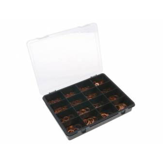 Caja surtido arandelas cobre 6-22mm (400pcs)