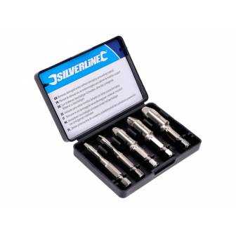 Extractor tornillos Silverline (5PCS)