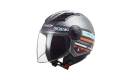 CASCO LS2 AIRFLOW OF562 GRAPHIC 2022 Color RONNIE-matt-silver-blue-305625504