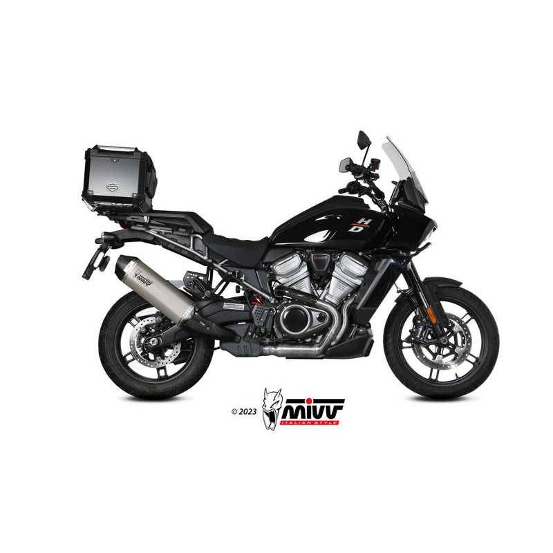 MIVV HARLEY DAVIDSON PAN AMERICA / SPECIAL 2021 - 2022 SPEED EDGE TITANIO HD.003.LRT MIVV HARLEY DAVIDSON PAN AMERICA / SPECIAL 2021 - 2022 SPEED EDGE TITANIO HD.003.LRT