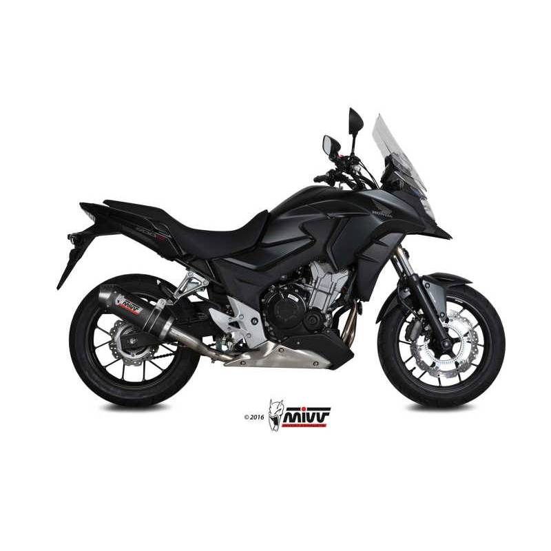 MIVV HONDA CB 500 X 2016 - 2016 OVAL CARBONO CAP H.061.L3C MIVV HONDA CB 500 X 2016 - 2016 OVAL CARBONO CAP H.061.L3C