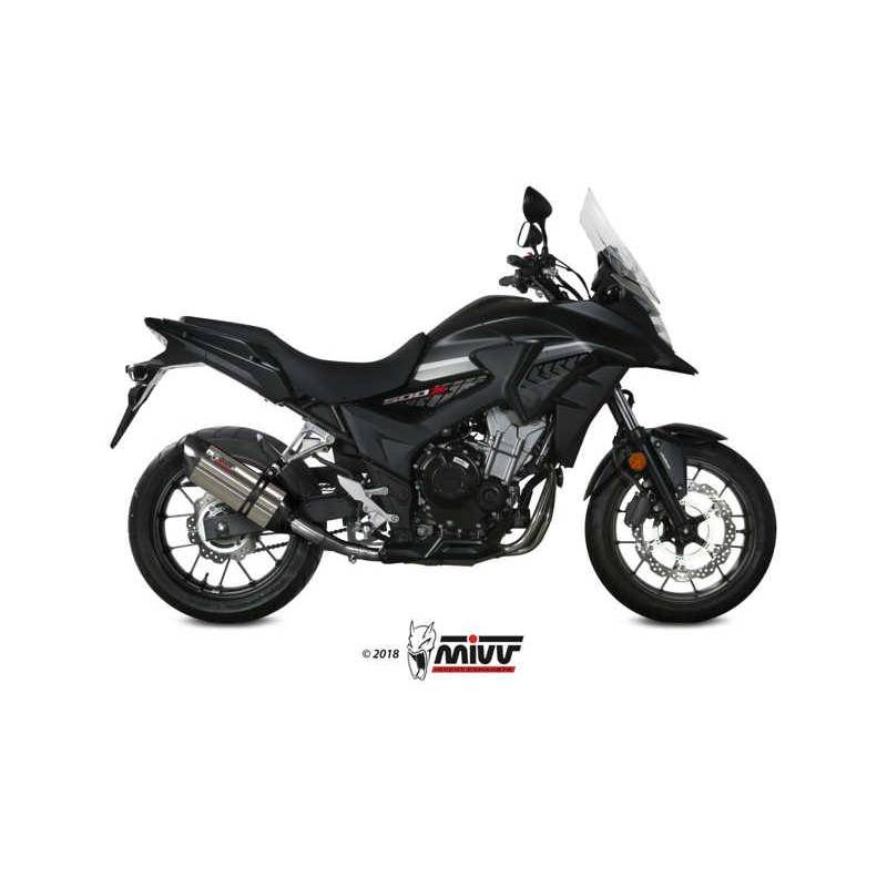MIVV HONDA CB 500 X 2017 - 2020 SUONO INOX. H.067.L7 MIVV HONDA CB 500 X 2017 - 2020 SUONO INOX. H.067.L7