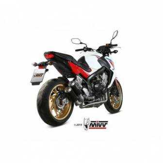 MIVV Honda CB 650 F 2014 - 2018 MK3 Black H.073.SM3B MIVV Honda CB 650 F 2014 - 2018 MK3 Black H.073.SM3B