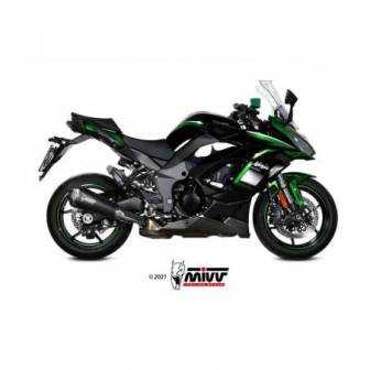 MIVV KAWASAKI NINJA 1000 SX / TOURER 2020 - 2022 DELTA RACE BLACK K.054.LDRB