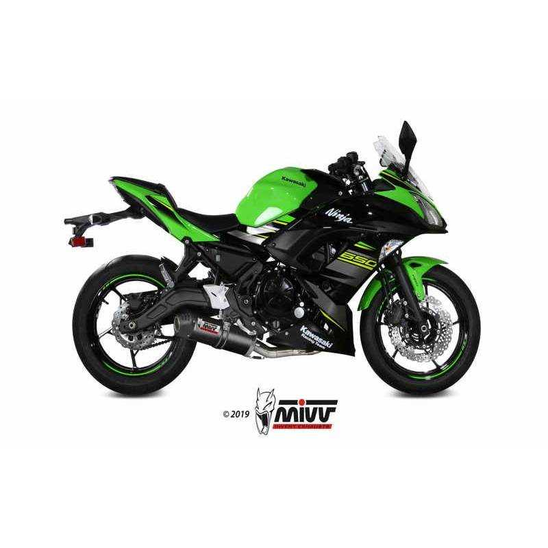 MIVV KAWASAKI NINJA 650 2017 - 2022 OVAL CARBONO CAP K.044.L3C MIVV KAWASAKI NINJA 650 2017 - 2022 OVAL CARBONO CAP K.044.L3C