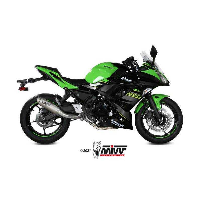 MIVV KAWASAKI NINJA 650 2017 - 2022 GP PRO TITANIO K.044.L6P MIVV KAWASAKI NINJA 650 2017 - 2022 GP PRO TITANIO K.044.L6P