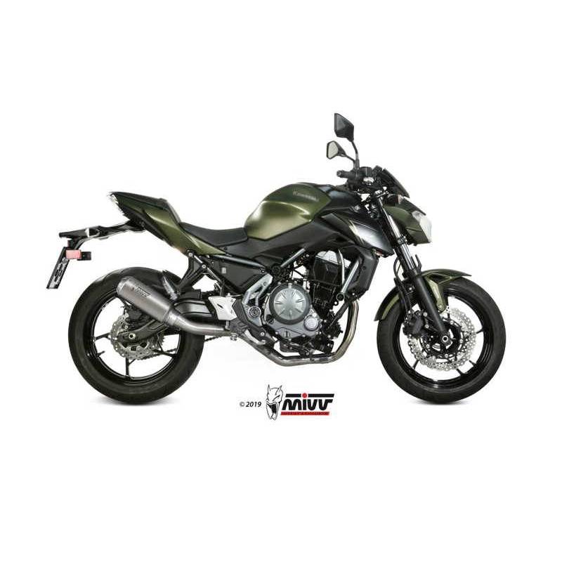 MIVV KAWASAKI NINJA 650 2017 - 2022 MK3 INOX. K.044.SM3X MIVV KAWASAKI NINJA 650 2017 - 2022 MK3 INOX. K.044.SM3X