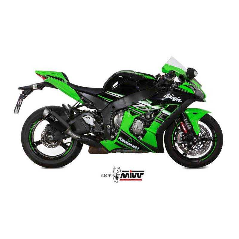 MIVV KAWASAKI ZX-10 R / RR / SE 2016 - 2022 GP PRO BLACK K.042.LXBP MIVV KAWASAKI ZX-10 R / RR / SE 2016 - 2022 GP PRO BLACK K.042.LXBP