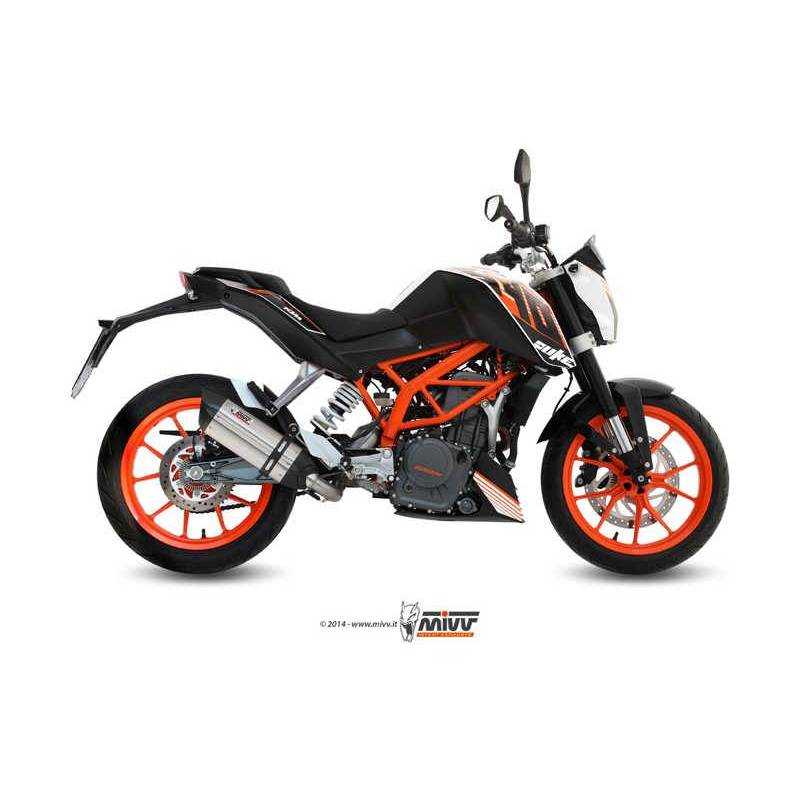 MIVV KTM 390 DUKE 2013 - 2016 SUONO INOX. KT.012.L7 MIVV KTM 390 DUKE 2013 - 2016 SUONO INOX. KT.012.L7
