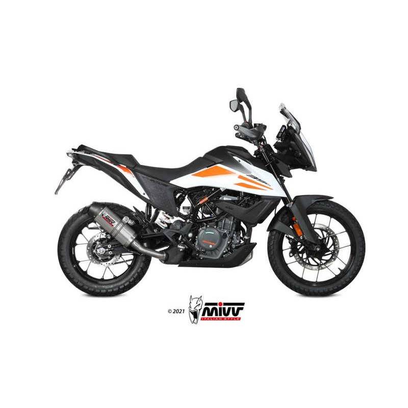MIVV KTM 390 ADVENTURE 2020 - 2022 OVAL TITANIO CAP KT.024.L4C MIVV KTM 390 ADVENTURE 2020 - 2022 OVAL TITANIO CAP KT.024.L4C