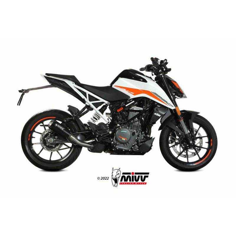 MIVV KTM 125 DUKE 2021 - 2022 MK3 BLACK KT.025.SM3B MIVV KTM 125 DUKE 2021 - 2022 MK3 BLACK KT.025.SM3B