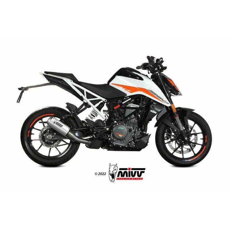 MIVV KTM 125 DUKE 2021 - 2022 MK3 INOX. KT.025.SM3X MIVV KTM 125 DUKE 2021 - 2022 MK3 INOX. KT.025.SM3X