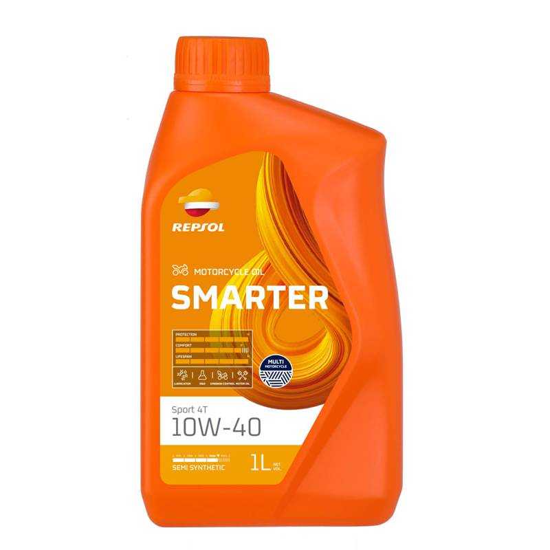 REPSOL SMARTER SPORT 4T 10W40 1 LITRO