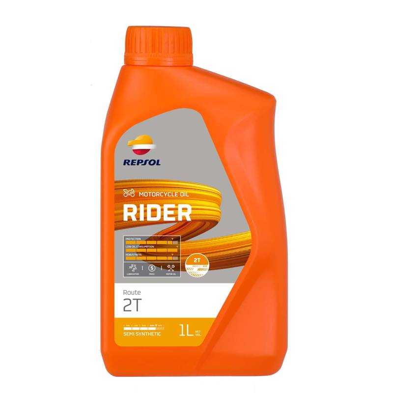 REPSOL RIDER ROUTE SINTETICO 2T 1 LITRO