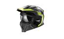 CASCO LS2 DRIFTER OF606 GRAPHIC Color TRIALITY - Black H-V Yellow - 366062054