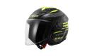 CASCO LS2 AIRFLOW II OF616 GRAPHIC Color BRUSH - Black grey H-V yellow - 366162254