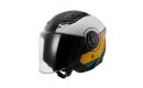 CASCO LS2 AIRFLOW II OF616 GRAPHIC Color COVER - Black white brown - 366162064