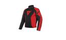 Chaqueta Dainese AIR CRONO 2 TEX BLACK/BLACK/RED Color negro-rojo