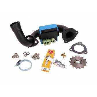 KIT DESLIMITACIÓN CDI/COLECTOR NEGRO APRILIA/DERBI/GILERA EURO4 18-