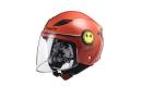 CASCO LS2 FUNNY OF602 SOLID JUNIOR Color SOLID-red-306021032