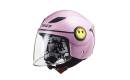 CASCO LS2 FUNNY OF602 SOLID JUNIOR Color SOLID-pink-306021046