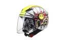 CASCO LS2 FUNNY OF602 GRAPHIC JUNIOR Color CRUNCH-white-h-v-yellow-306022154