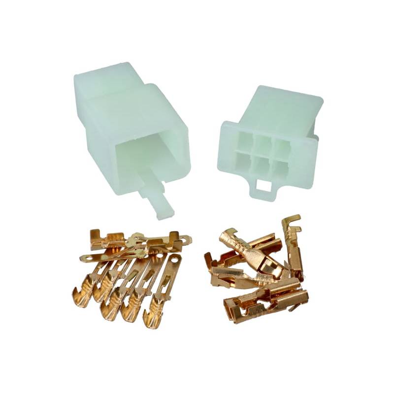 Conector Cableado 6 Pines 2,3 mm